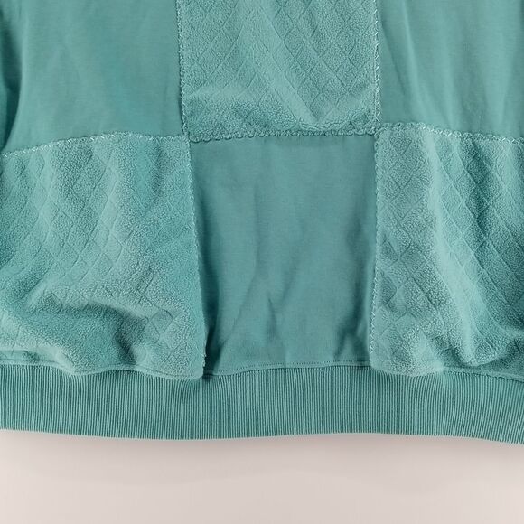 Alfred Dunner Sweater Womens XL Embroidered with Gem Stone Long Sleeve Green - Picture 4 of 10